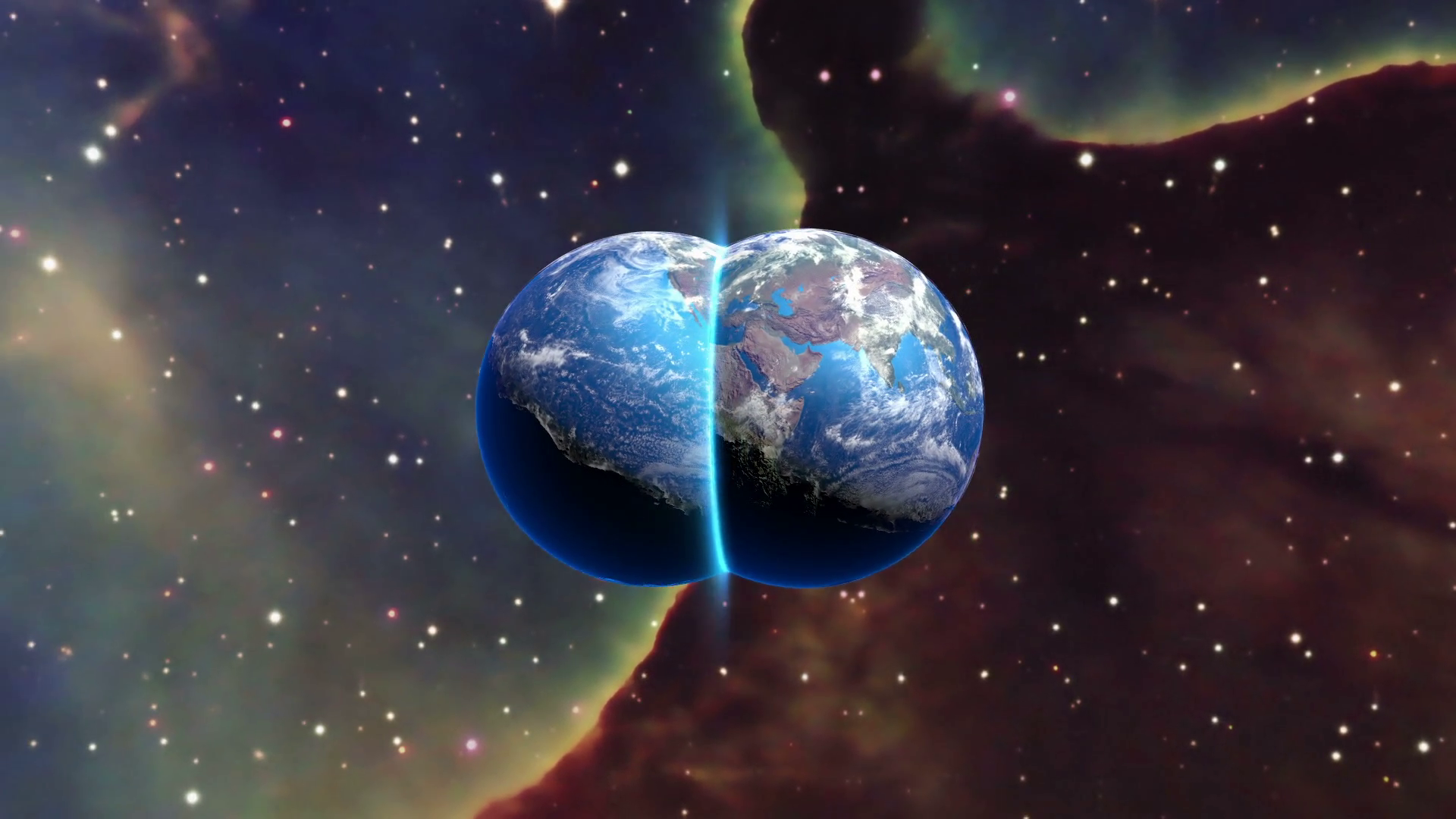 The Splitting of the Timelines New Earth Center